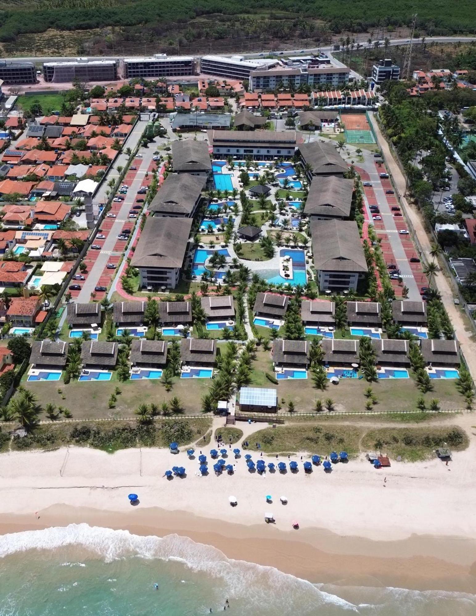 Luxuoso Flat 3 Quartos, Terreo, No Cupe Beach Living - Beira Mar De Pôrto das Galinhas Εξωτερικό φωτογραφία
