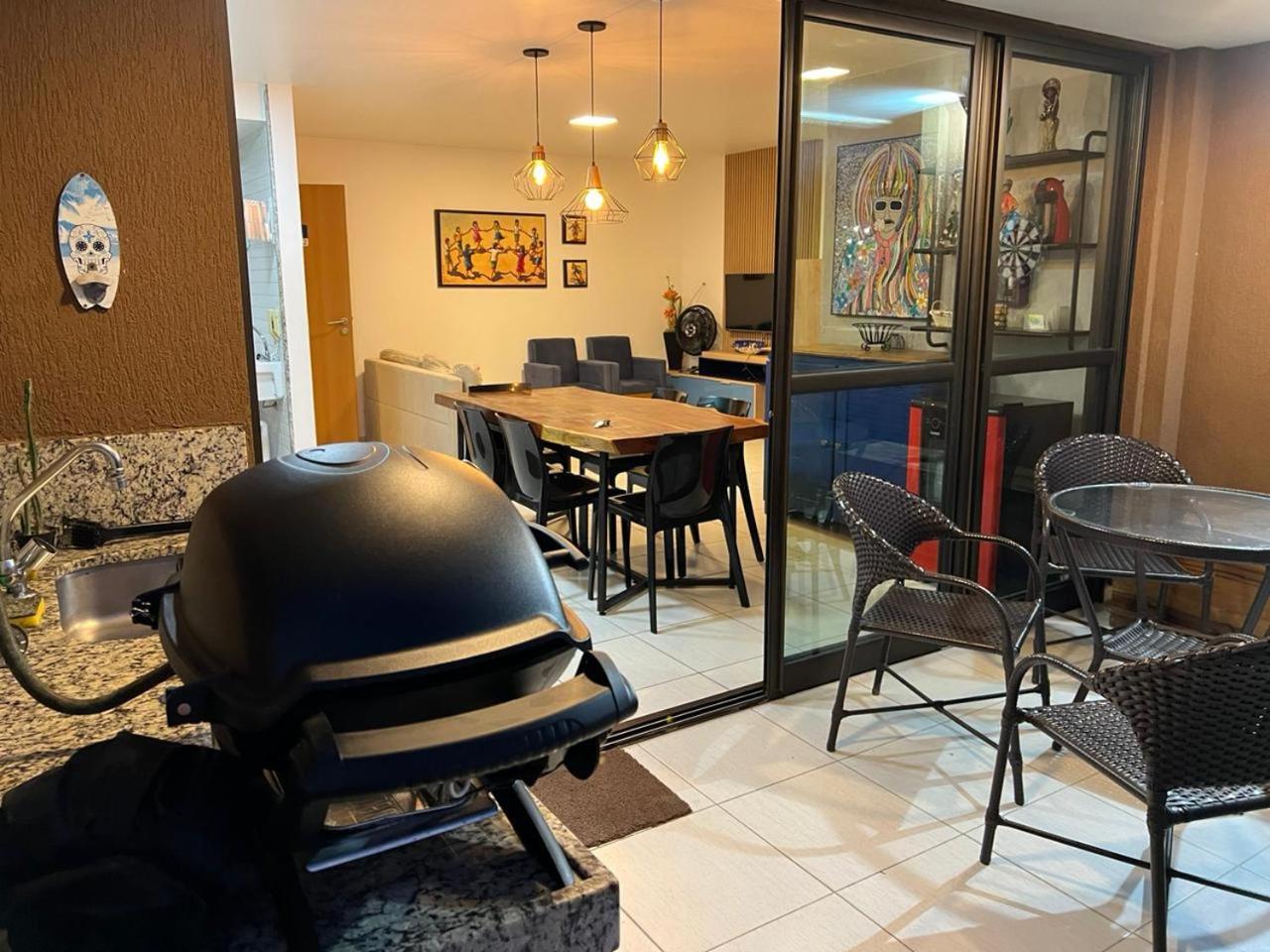 Luxuoso Flat 3 Quartos, Terreo, No Cupe Beach Living - Beira Mar De Pôrto das Galinhas Εξωτερικό φωτογραφία