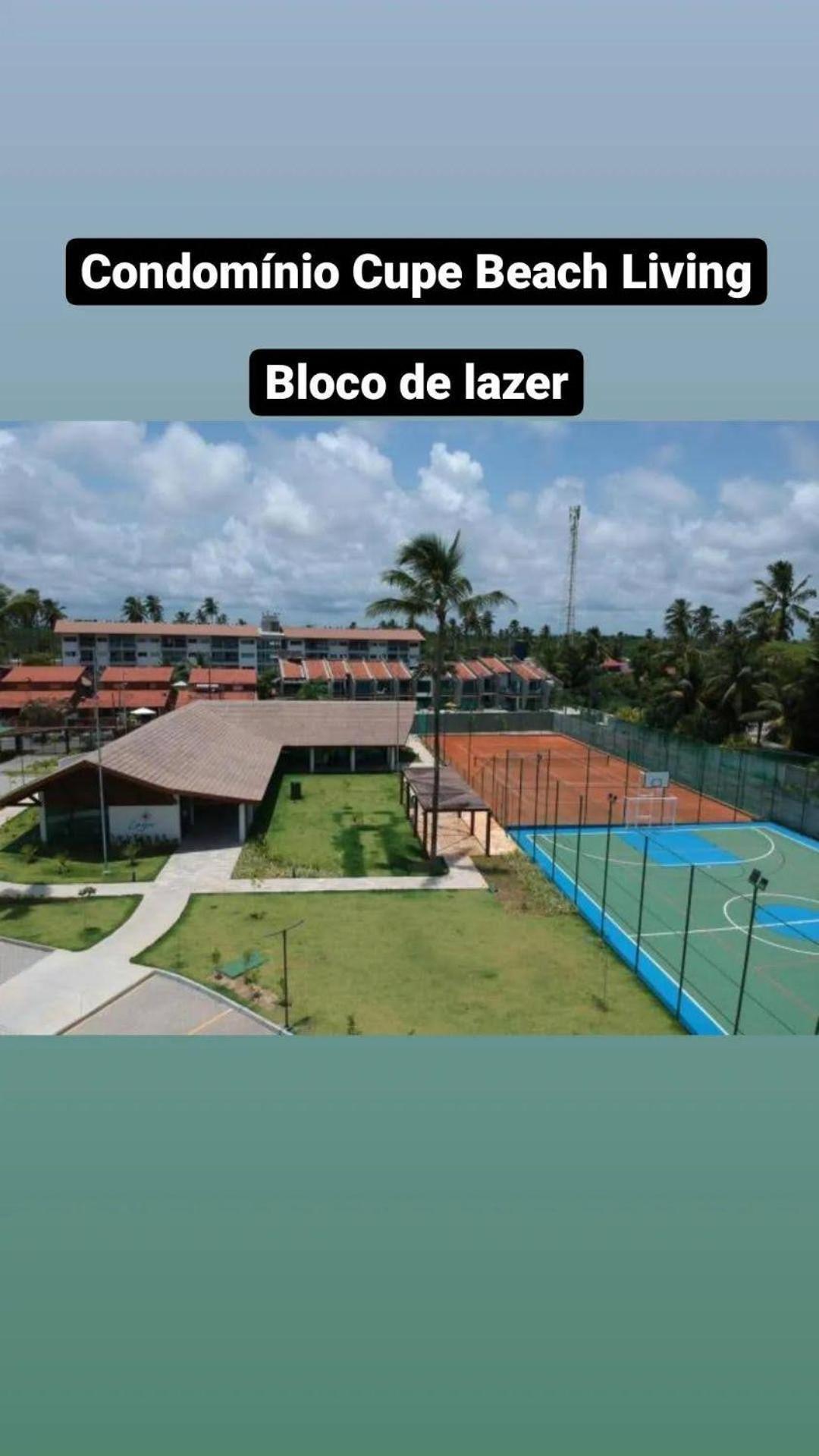 Luxuoso Flat 3 Quartos, Terreo, No Cupe Beach Living - Beira Mar De Pôrto das Galinhas Εξωτερικό φωτογραφία