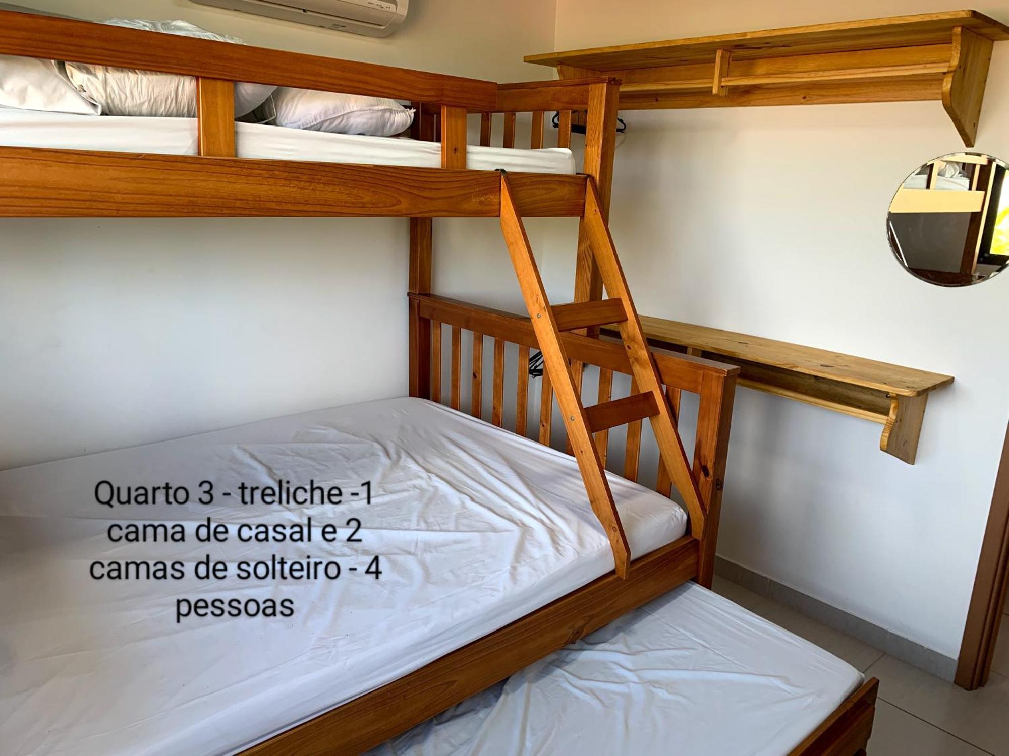 Luxuoso Flat 3 Quartos, Terreo, No Cupe Beach Living - Beira Mar De Pôrto das Galinhas Εξωτερικό φωτογραφία