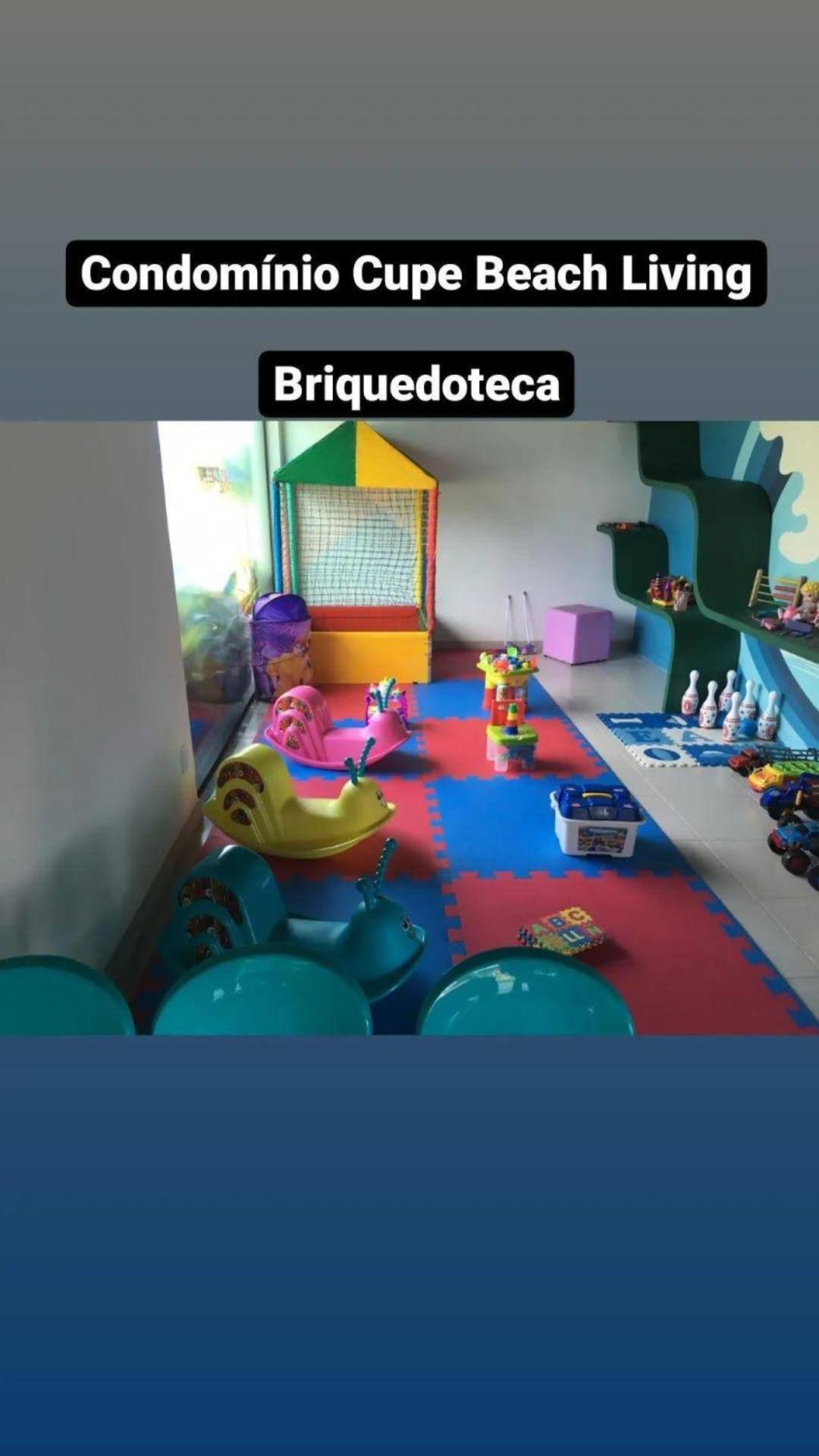 Luxuoso Flat 3 Quartos, Terreo, No Cupe Beach Living - Beira Mar De Pôrto das Galinhas Εξωτερικό φωτογραφία