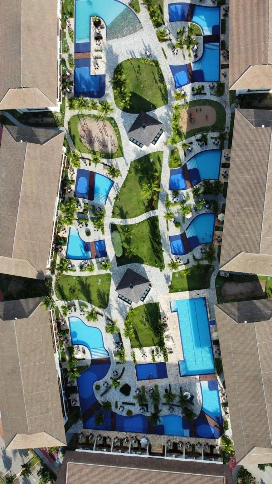 Luxuoso Flat 3 Quartos, Terreo, No Cupe Beach Living - Beira Mar De Pôrto das Galinhas Εξωτερικό φωτογραφία